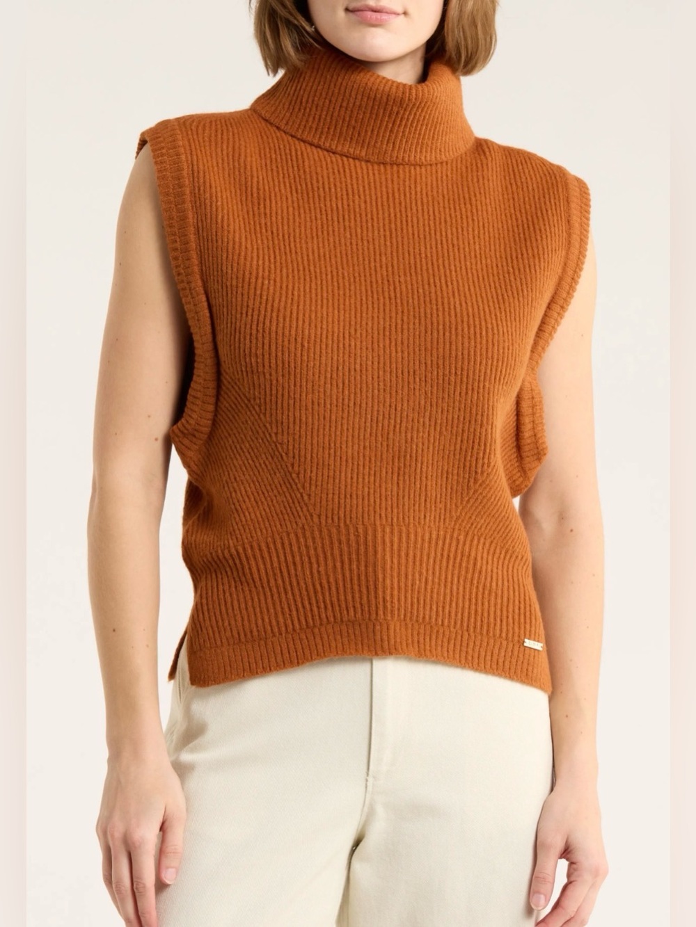 JASON WU Sleeveless Turtleneck Sweater